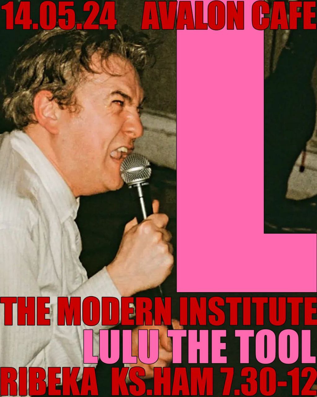 LULU THE TOOL Performance, Avalon Café, 2024.